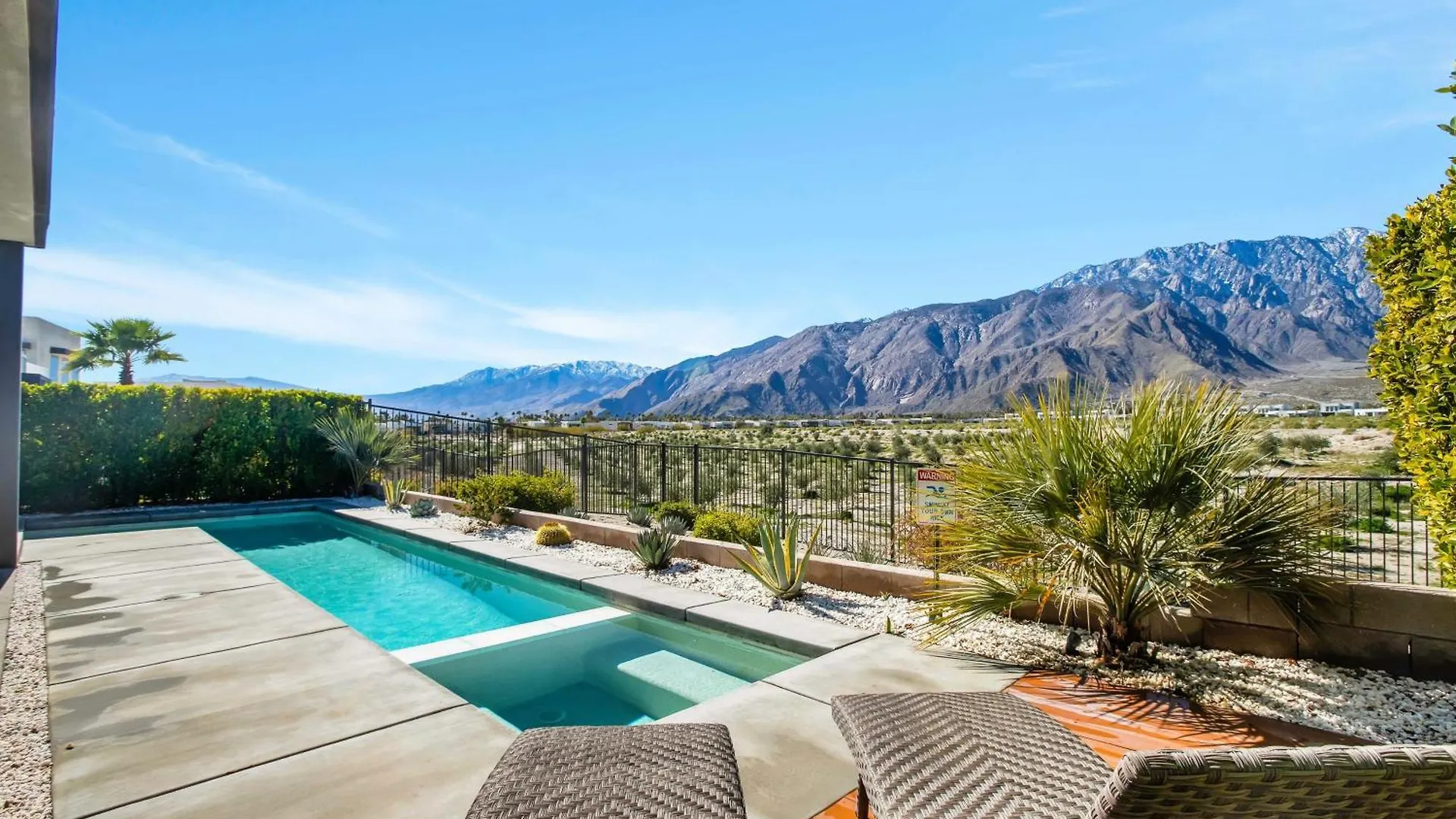 팜 스프링스 Majestic Mountain View Permit #14866 빌라